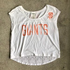 PINK SF Giants Top